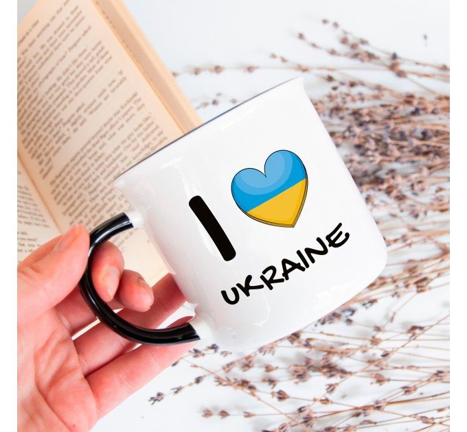Чашка I ❤ Ukraine