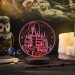 3D лампа Hogwarts