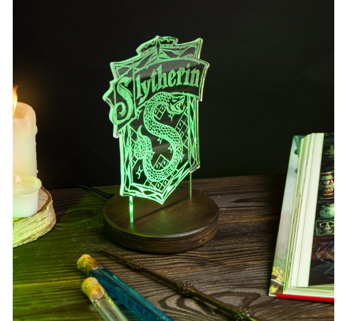Led лампа Slytherin, Harry Potter